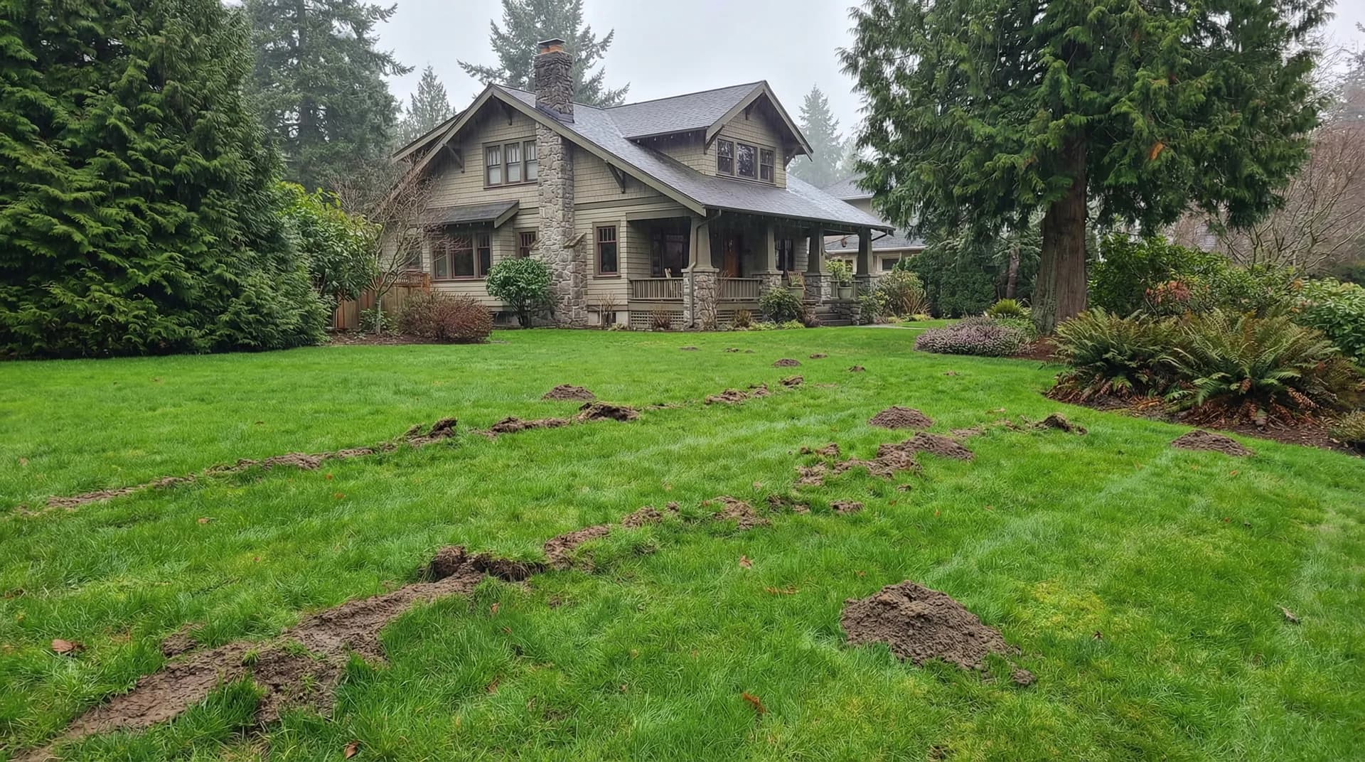 Professional mole control in Tacoma, Washington
