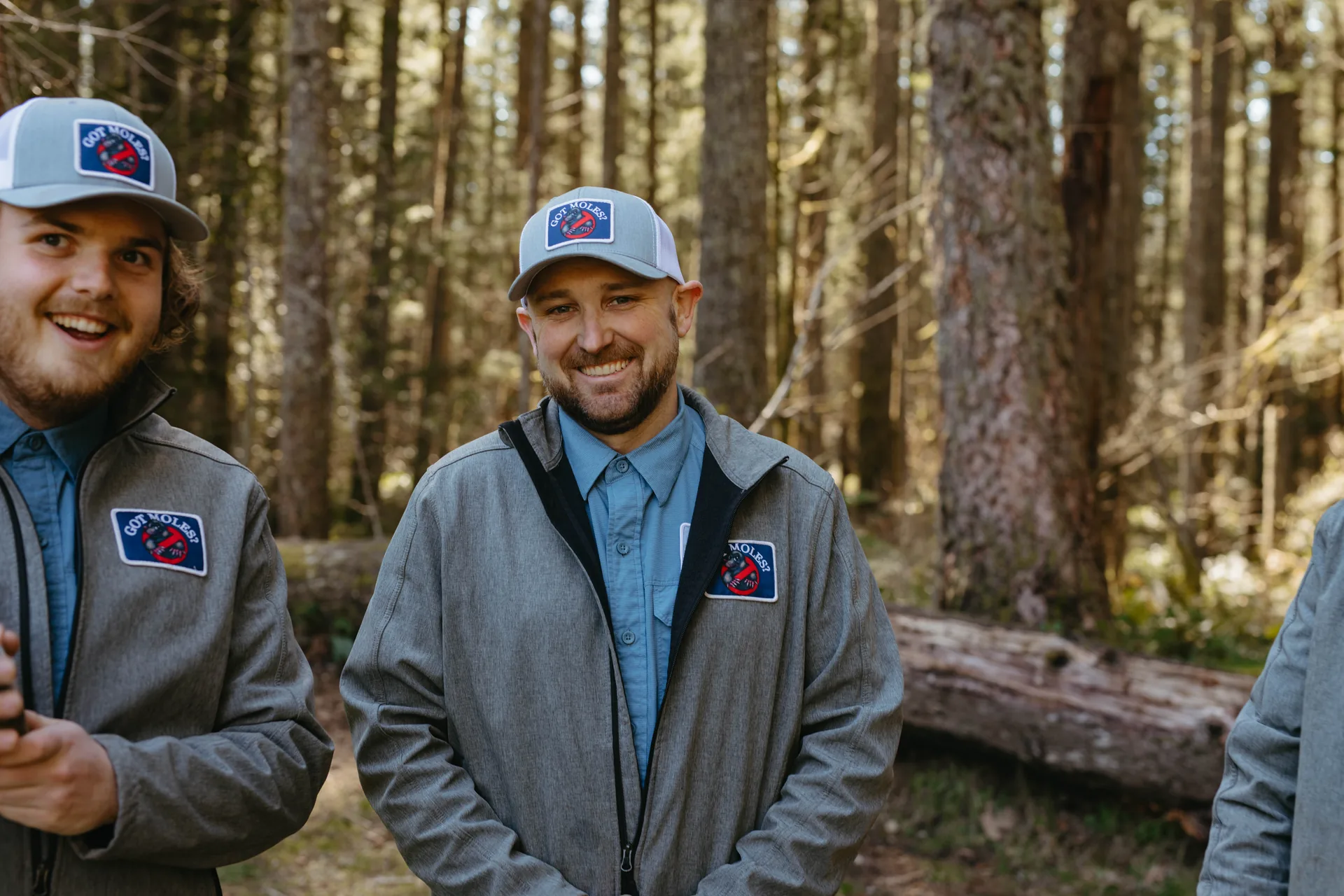 Spencer Hill and the Got Moles field team